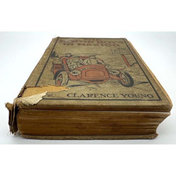 1906 "The Motor Boys In Mexico" By Clarence Young, Antiquated Hardcover Book - Picture 2 of 9